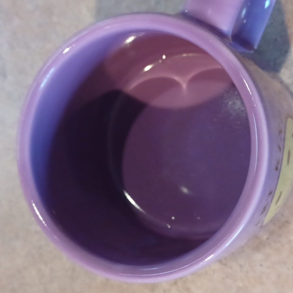 Earthenware "It's an Add to Cart Kind of Day" Purple Mug - Picture 2 of 4
